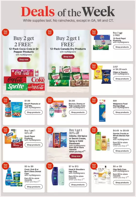 Walgreens catalogue | Top deals for all customers | 2026-05-24T00:00:00.000Z - 2026-05-30T00:00:00.000Z