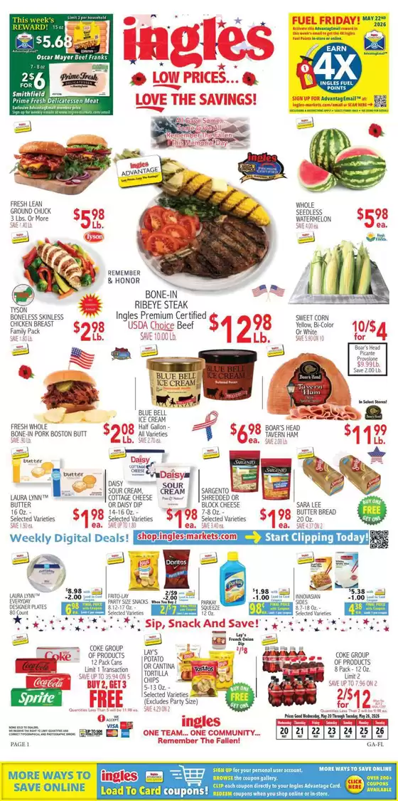 Ingles Markets catalogue | Exclusive deals for our customers | 2026-05-20T00:00:00.000Z - 2026-05-26T00:00:00.000Z