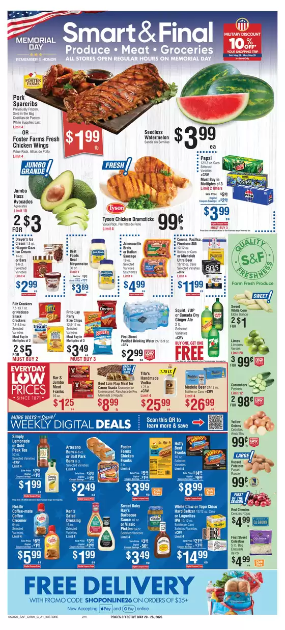 Smart & Final catalogue | Weekly Ad Savings (05/20/2026 - 05/26/2026) | 2026-05-20T00:00:00.000Z - 2026-05-21T00:00:00.000Z