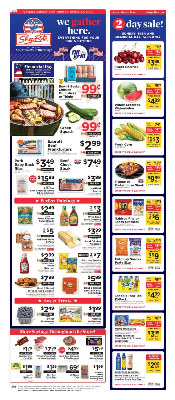 ShopRite catalogue in Yonkers NY | Top deals for all customers | 2026-05-21T00:00:00.000Z - 2026-05-30T00:00:00.000Z