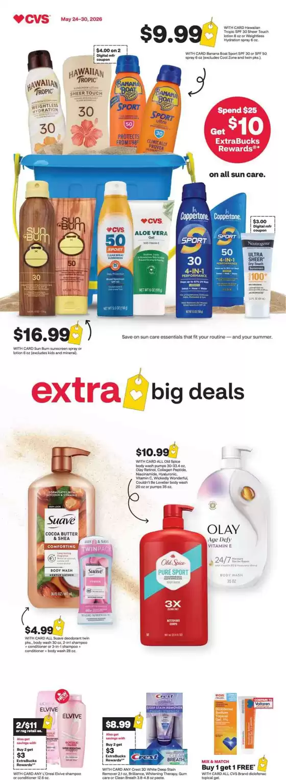 CVS Health catalogue in Green Cove Springs FL | Current special promotions | 2026-05-24T00:00:00.000Z - 2026-05-30T00:00:00.000Z