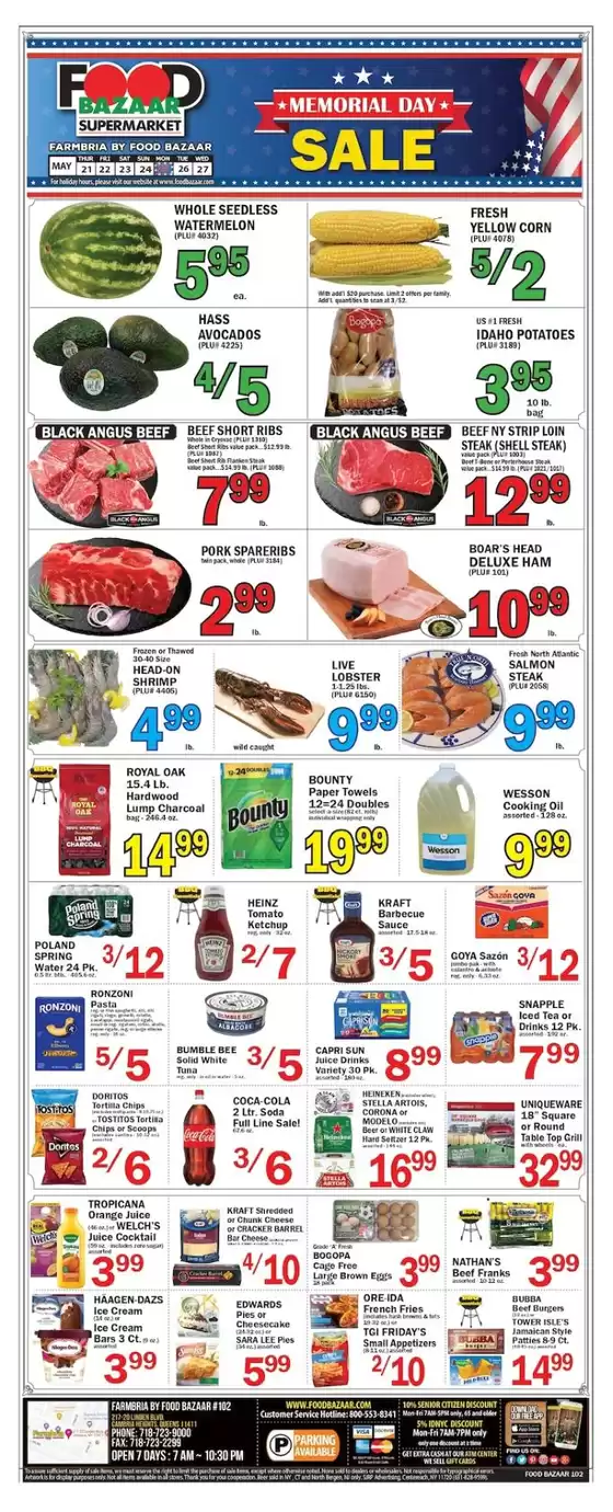 Food Bazaar catalogue | Great offer for all customers | 2026-05-21T00:00:00.000Z - 2026-05-27T00:00:00.000Z