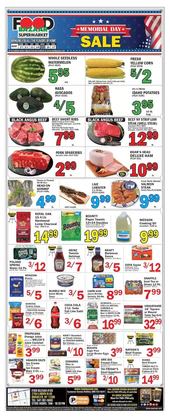 Food Bazaar catalogue | Current bargains and offers | 2026-05-21T00:00:00.000Z - 2026-05-27T00:00:00.000Z