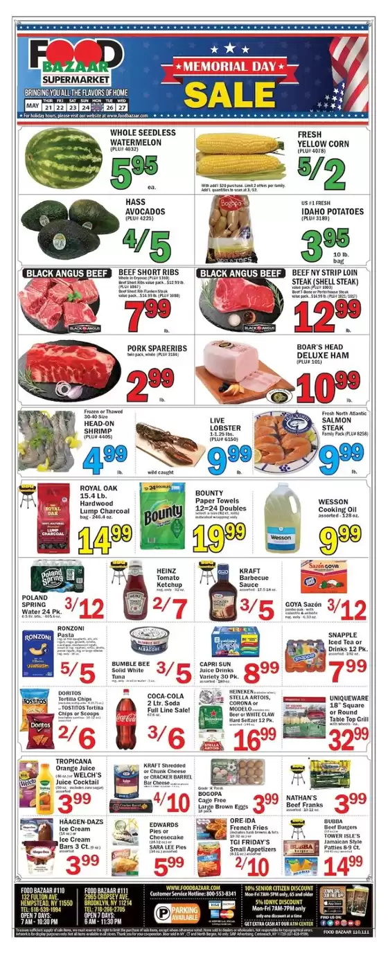 Food Bazaar catalogue | Exclusive deals for our customers | 2026-05-21T00:00:00.000Z - 2026-05-27T00:00:00.000Z