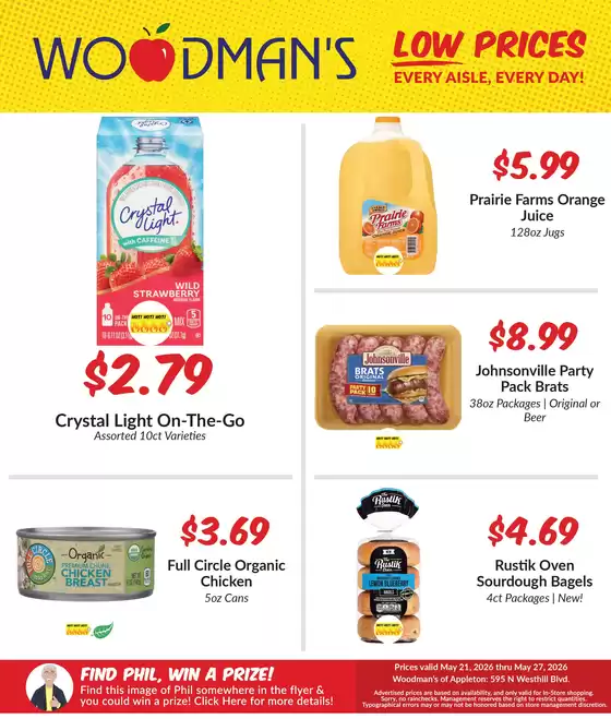 Woodman's catalogue | Current bargains and offers | 2026-05-21T00:00:00.000Z - 2026-05-27T00:00:00.000Z