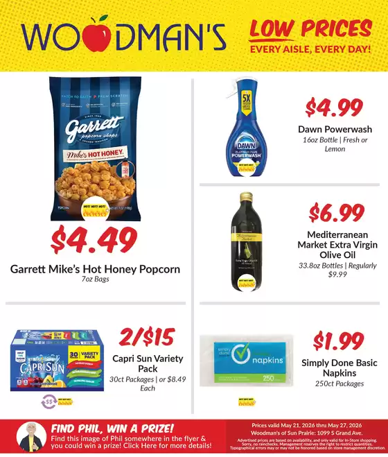 Woodman's catalogue | New offers to discover | 2026-05-21T00:00:00.000Z - 2026-05-27T00:00:00.000Z