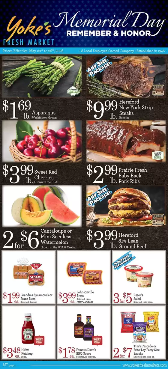Yoke's Fresh Market catalogue | Top deals and discounts | 2026-05-20T00:00:00.000Z - 2026-05-26T00:00:00.000Z