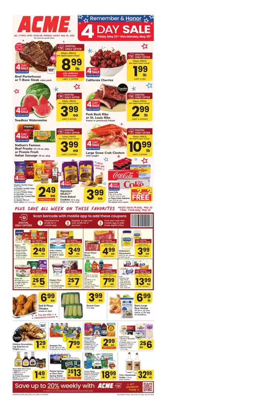 ACME catalogue in Norwalk CT | Weekly Ad | 2026-05-22T00:00:00.000Z - 2026-05-28T00:00:00.000Z