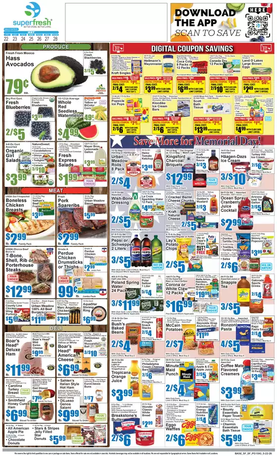 Super Fresh catalogue | Super Fresh weekly ad | 2026-05-22T00:00:00.000Z - 2026-05-28T00:00:00.000Z