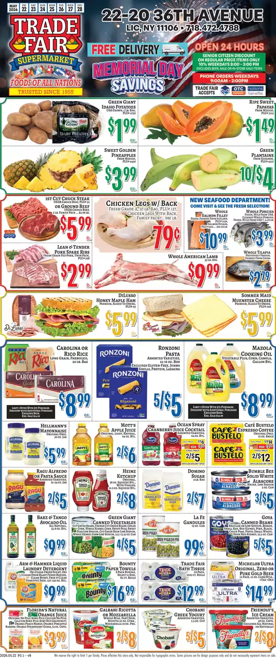 Trade Fair Supermarket catalogue | Exclusive bargains | 2026-05-22T00:00:00.000Z - 2026-05-28T00:00:00.000Z