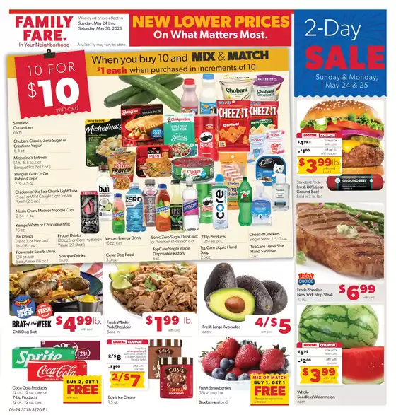 Family Fare catalogue | Exclusive deals and bargains | 2026-05-22T00:00:00.000Z - 2026-05-23T00:00:00.000Z