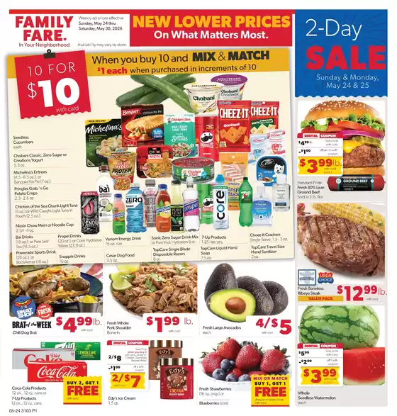 Family Fare catalogue | Top offers for all bargain hunters | 2026-05-22T00:00:00.000Z - 2026-05-23T00:00:00.000Z
