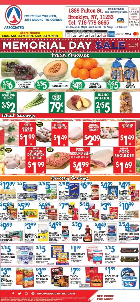 Associated catalogue | Wide range of offers | 2026-05-22T00:00:00.000Z - 2026-05-28T00:00:00.000Z