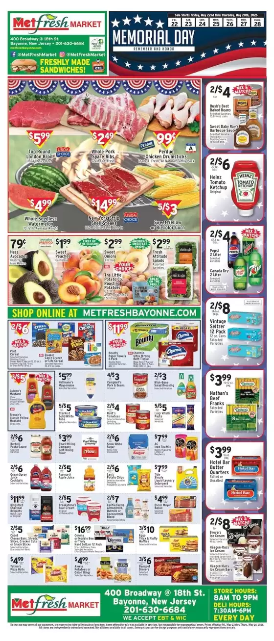 Met Foodmarkets catalogue | Met Foodmarkets weekly ad | 2026-05-22T00:00:00.000Z - 2026-05-28T00:00:00.000Z