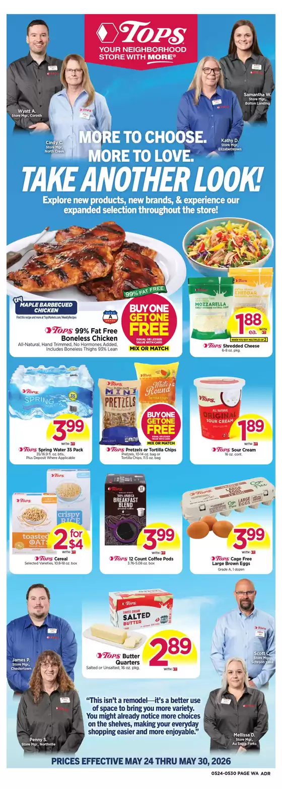 Tops catalogue | Discover attractive offers | 2026-05-24T00:00:00.000Z - 2026-05-30T00:00:00.000Z