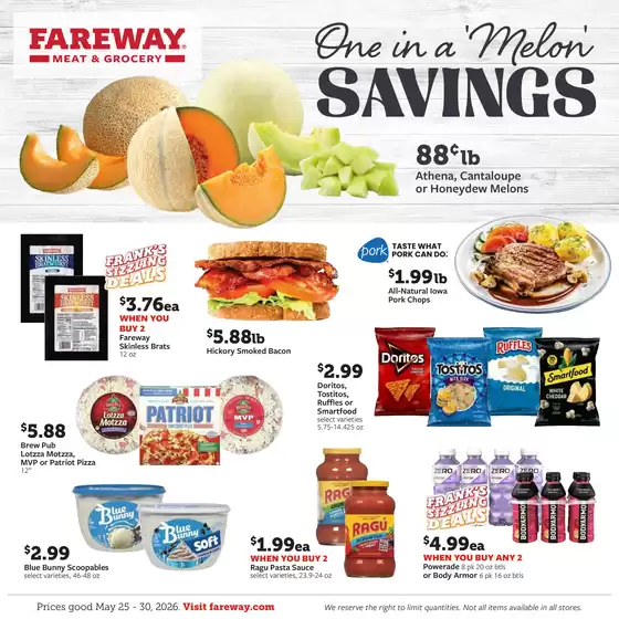 Fareway catalogue | Our best deals for you | 2026-05-25T00:00:00.000Z - 2026-05-30T00:00:00.000Z