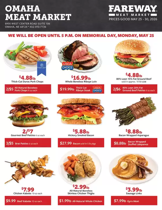 Fareway catalogue | Offers for bargain hunters | 2026-05-25T00:00:00.000Z - 2026-05-30T00:00:00.000Z