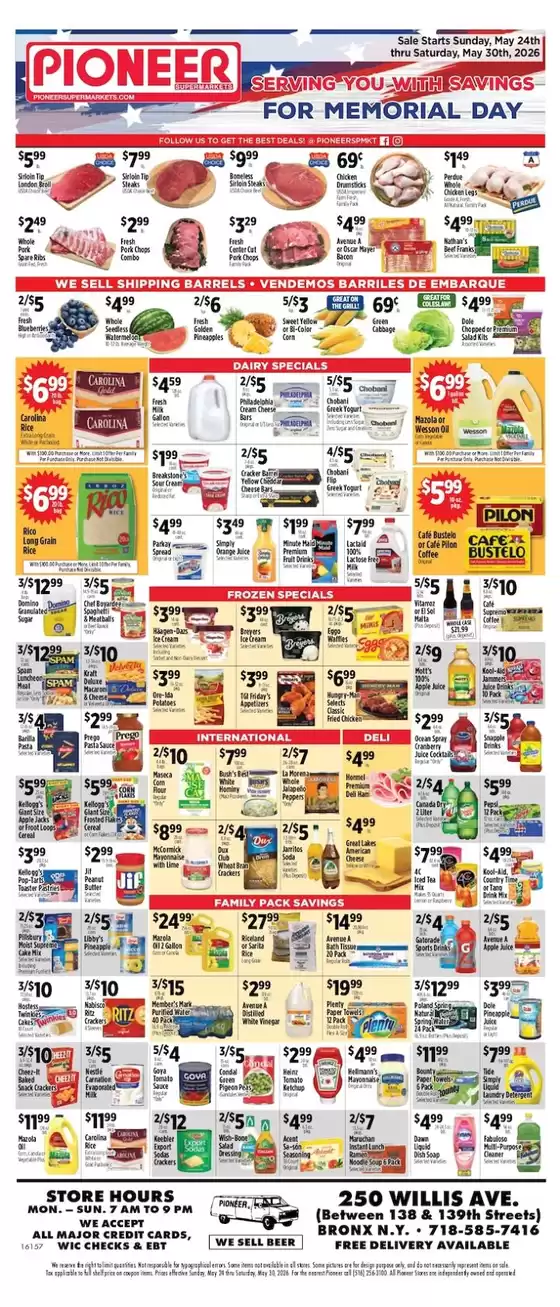 Pioneer Supermarkets catalogue | Special offers for you | 2026-05-24T00:00:00.000Z - 2026-05-30T00:00:00.000Z