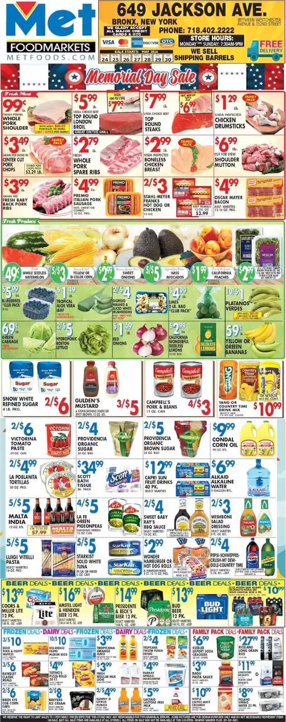 Met Foodmarkets catalogue | Top offers for all bargain hunters | 2026-05-24T00:00:00.000Z - 2026-05-30T00:00:00.000Z