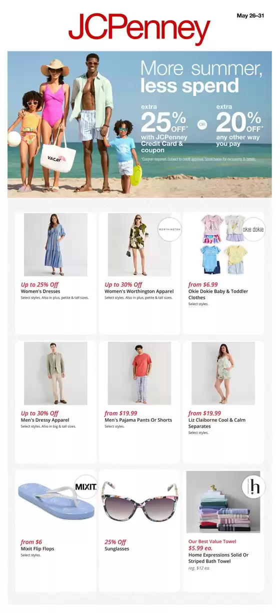 JC Penney catalogue in Palm Bay FL | Store Ads | 2026-05-26T00:00:00.000Z - 2026-05-31T00:00:00.000Z