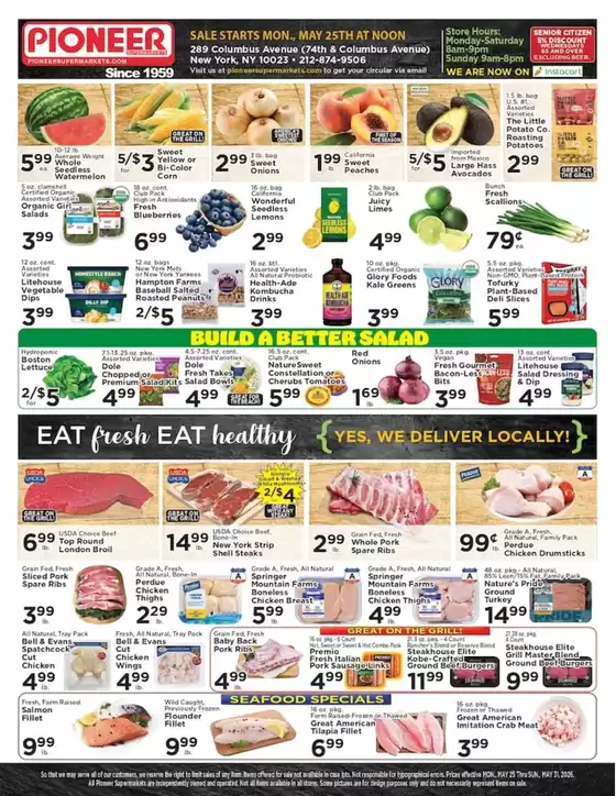 Pioneer Supermarkets catalogue | Pioneer Supermarkets weekly ad | 2026-05-25T00:00:00.000Z - 2026-05-31T00:00:00.000Z