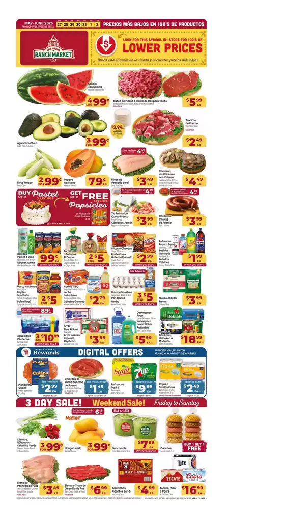 Los Altos Ranch Market catalogue | New offers to discover | 2026-05-27T00:00:00.000Z - 2026-06-02T00:00:00.000Z