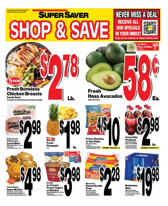 Super Saver catalogue | Exclusive deals for our customers | 2026-05-27T00:00:00.000Z - 2026-06-02T00:00:00.000Z