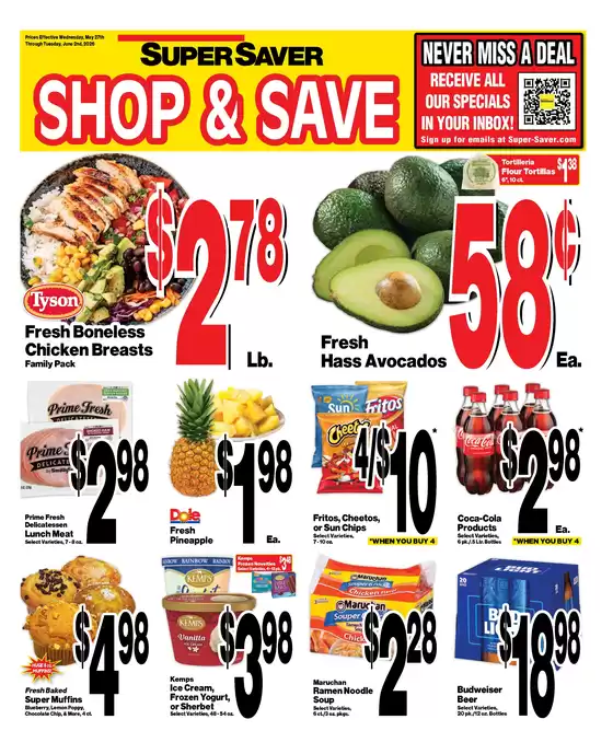 Super Saver catalogue | New offers to discover | 2026-05-27T00:00:00.000Z - 2026-06-02T00:00:00.000Z