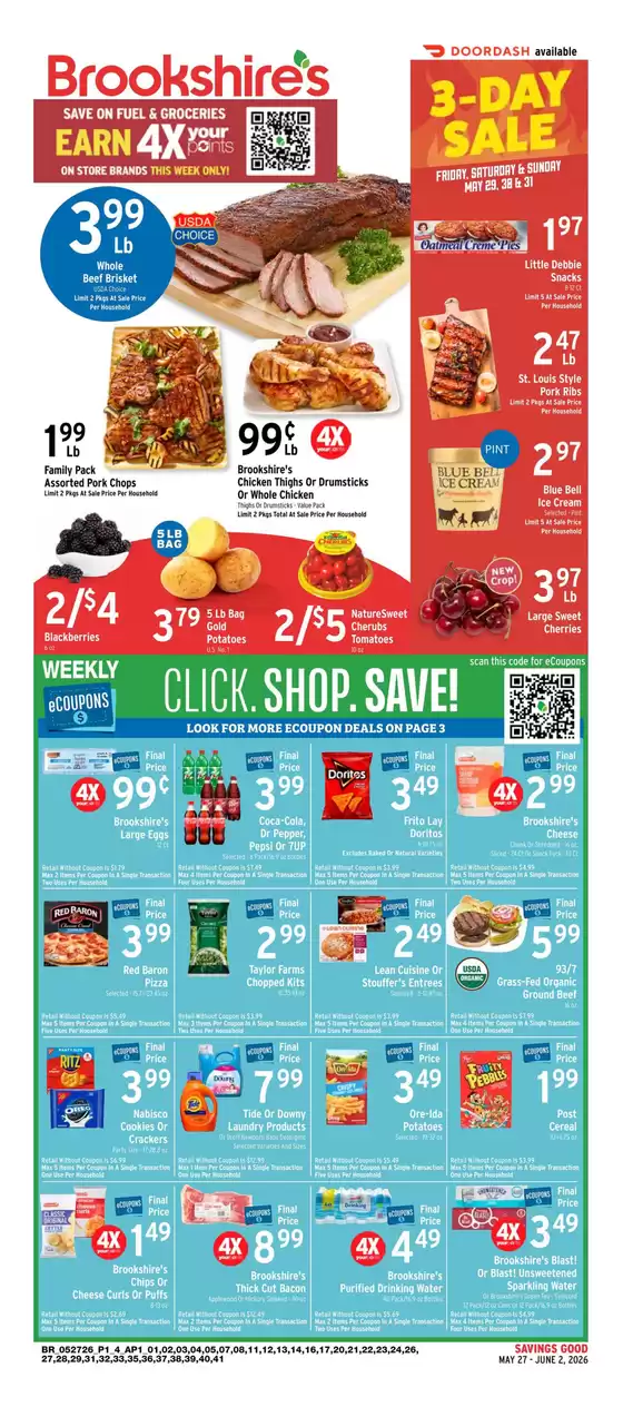 Brookshire's catalogue | Exclusive bargains | 2026-05-27T00:00:00.000Z - 2026-06-02T00:00:00.000Z