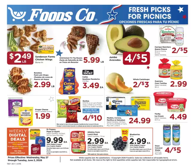Foods Co catalogue | Weekly Ad | 2026-05-27T00:00:00.000Z - 2026-06-02T00:00:00.000Z