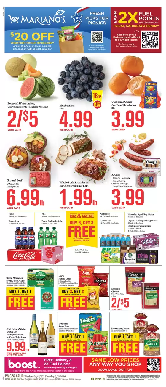 Mariano's catalogue | Weekly Ad | 2026-05-27T00:00:00.000Z - 2026-06-02T00:00:00.000Z