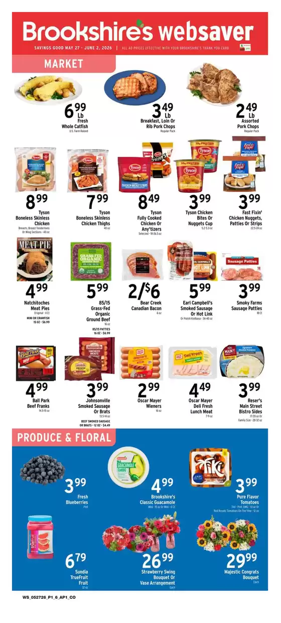 Brookshire's catalogue | New offers to discover | 2026-05-27T00:00:00.000Z - 2026-06-02T00:00:00.000Z