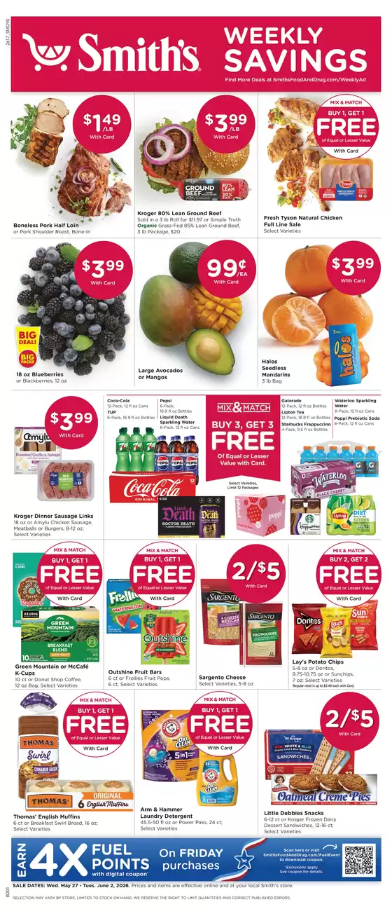 Smith's catalogue | Great discounts on selected products | 2026-05-27T00:00:00.000Z - 2026-06-02T00:00:00.000Z