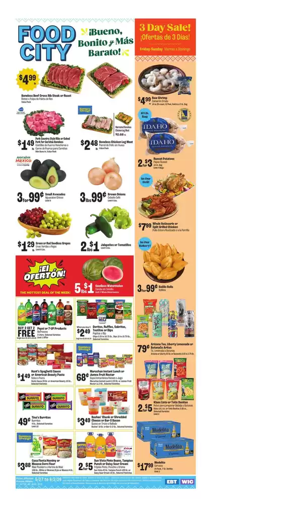 Food City catalogue | Great offer for bargain hunters | 2026-05-27T00:00:00.000Z - 2026-06-02T00:00:00.000Z