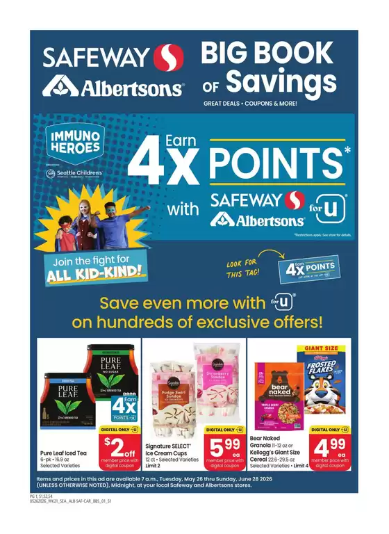 Albertsons catalogue | Albertsons - Seattle - BBS | 2026-05-26T00:00:00.000Z - 2026-06-28T00:00:00.000Z