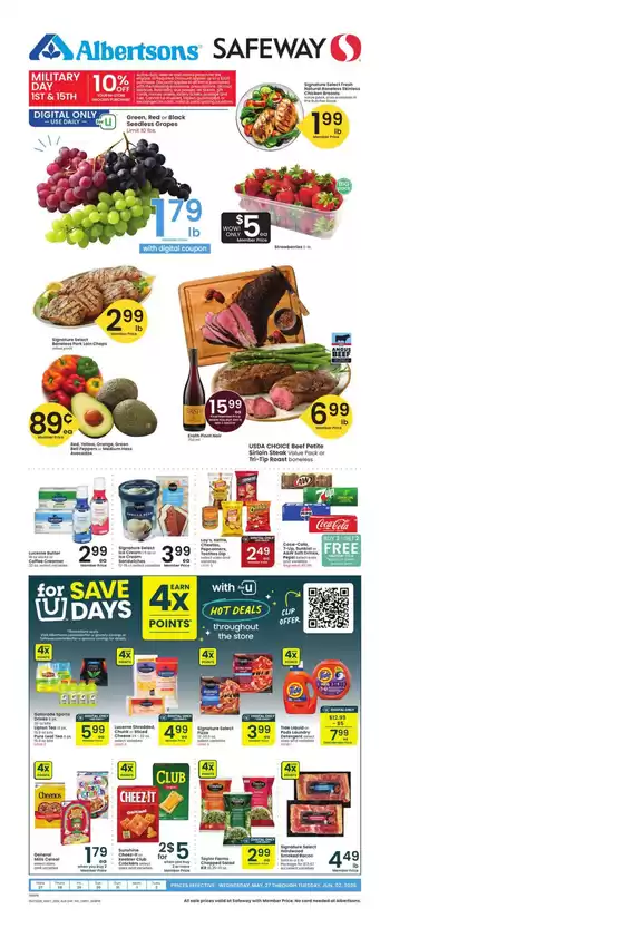 Albertsons catalogue | Exclusive deals for our customers | 2026-05-27T00:00:00.000Z - 2026-06-02T00:00:00.000Z