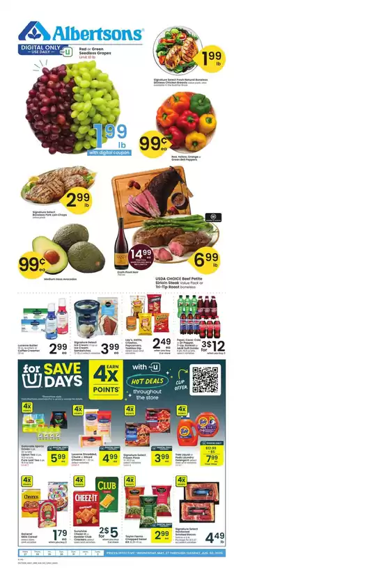 Albertsons catalogue | Great offer for all customers | 2026-05-27T00:00:00.000Z - 2026-06-02T00:00:00.000Z