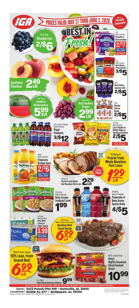 IGA catalogue | Top offers for all bargain hunters | 2026-05-27T00:00:00.000Z - 2026-06-02T00:00:00.000Z
