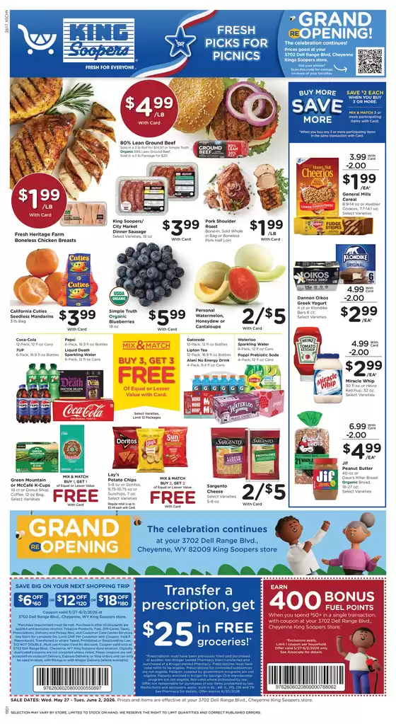 King Soopers catalogue | Current deals and offers | 2026-05-27T00:00:00.000Z - 2026-06-02T00:00:00.000Z