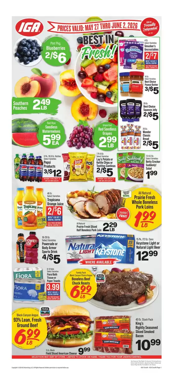 IGA catalogue | Current special promotions | 2026-05-27T00:00:00.000Z - 2026-06-02T00:00:00.000Z