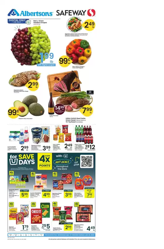 Safeway catalogue | Current bargains and offers | 2026-05-27T00:00:00.000Z - 2026-06-02T00:00:00.000Z