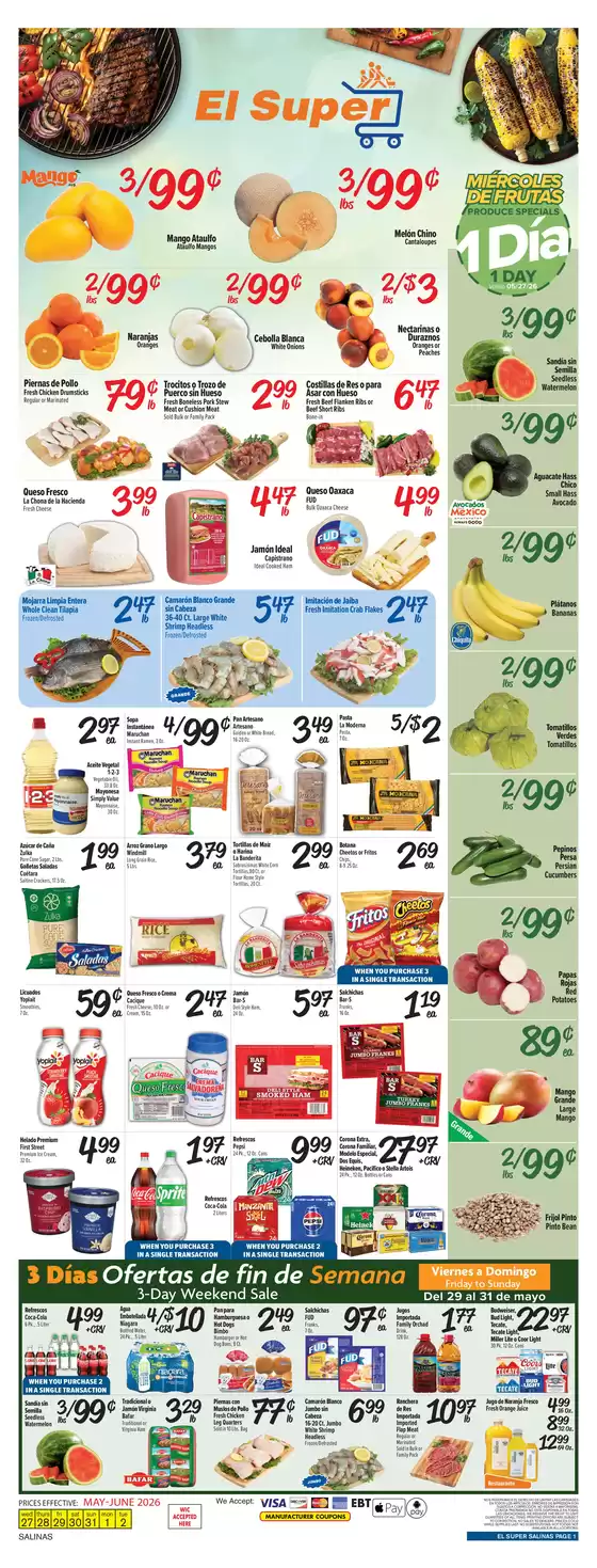El Super catalogue | Save now with our deals | 2026-05-27T00:00:00.000Z - 2026-06-02T00:00:00.000Z