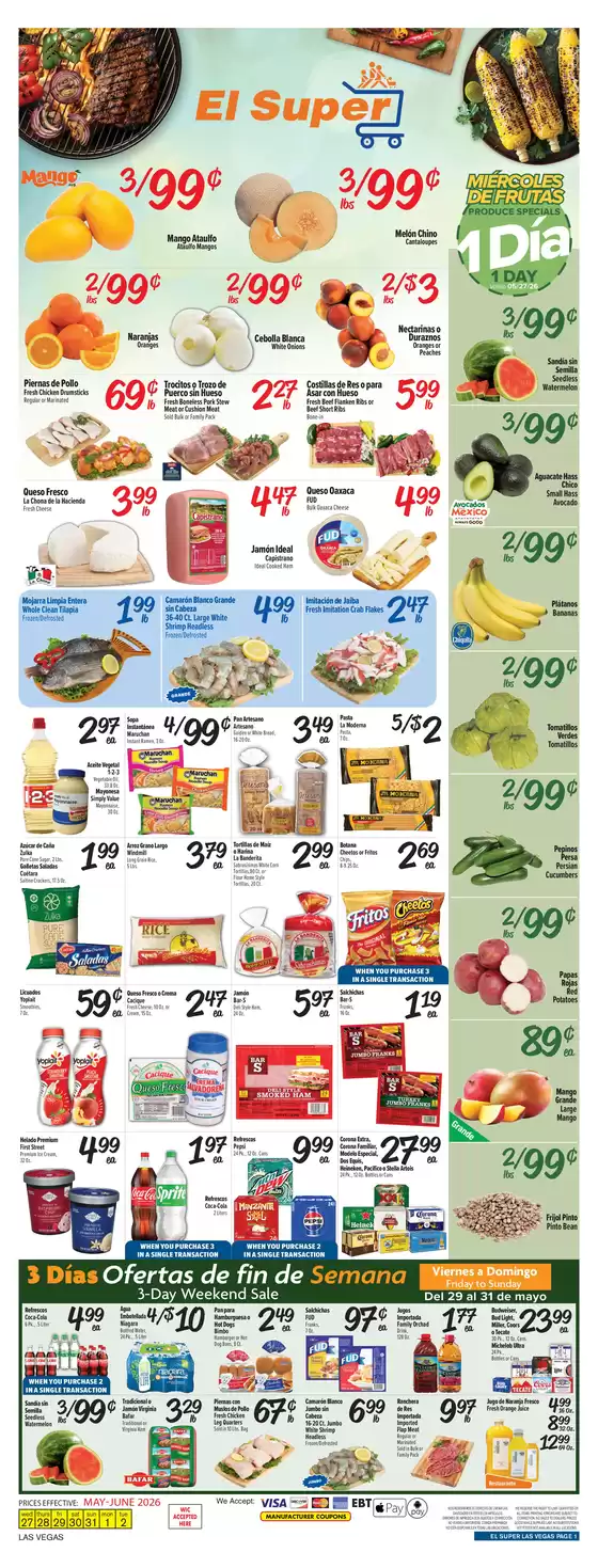 El Super catalogue | Current special promotions | 2026-05-27T00:00:00.000Z - 2026-06-02T00:00:00.000Z