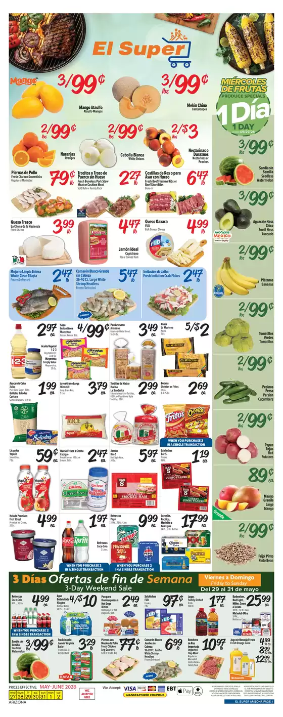 El Super catalogue | Top deals and discounts | 2026-05-27T00:00:00.000Z - 2026-06-02T00:00:00.000Z