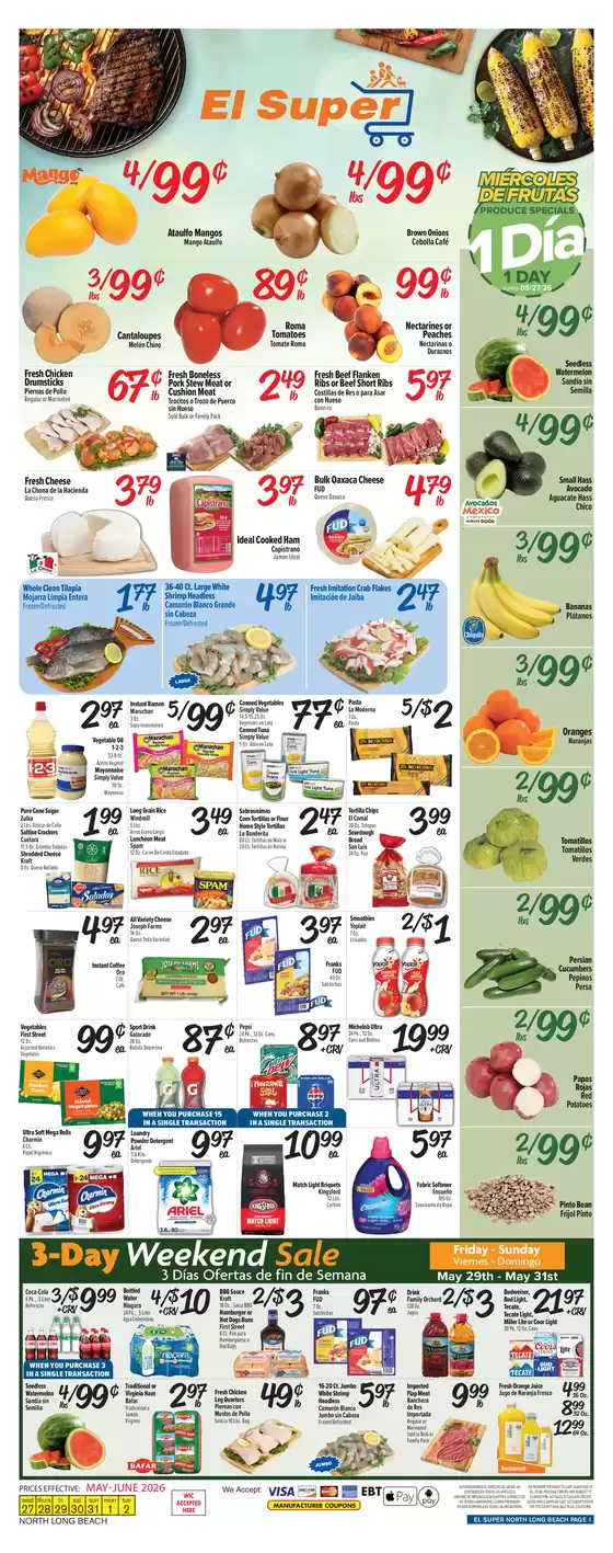 El Super catalogue | Our best deals for you | 2026-05-27T00:00:00.000Z - 2026-06-02T00:00:00.000Z