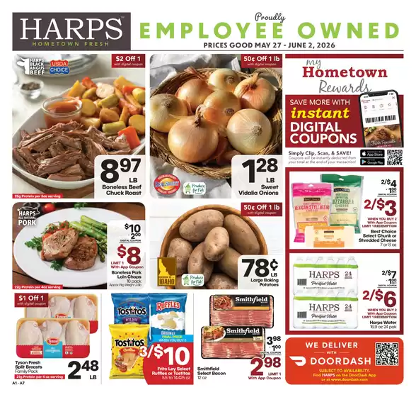 Harp's Market catalogue | Harp's Market weekly ad | 2026-05-27T00:00:00.000Z - 2026-06-02T00:00:00.000Z