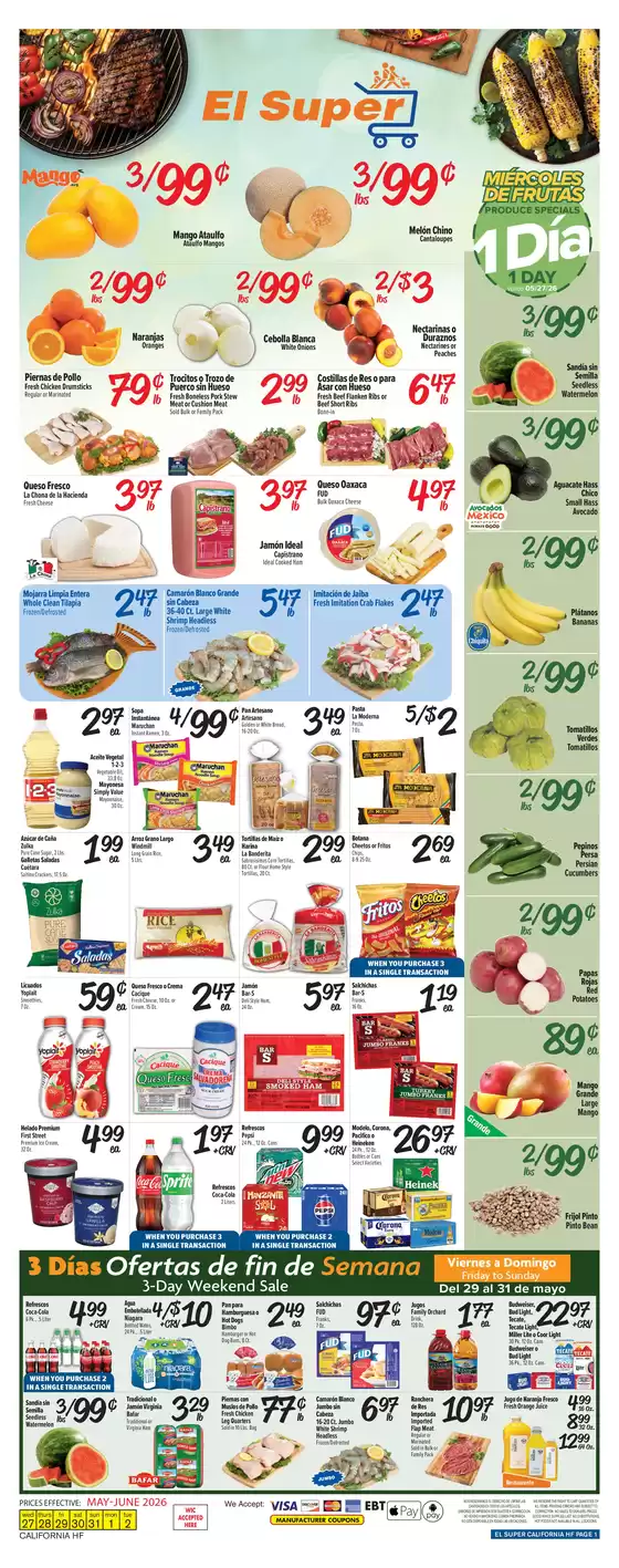 El Super catalogue | Our best bargains | 2026-05-27T00:00:00.000Z - 2026-06-02T00:00:00.000Z