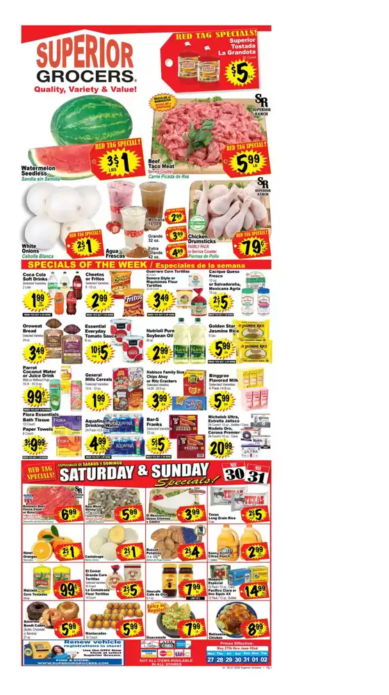 Superior Grocers catalogue in Santa Ana CA | Weekly Specials | 2026-05-27T00:00:00.000Z - 2026-06-02T00:00:00.000Z