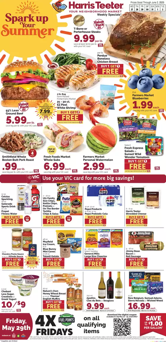 Harris Teeter catalogue in Port Royal SC | Great offer for all customers | 2026-05-27T00:00:00.000Z - 2026-06-02T00:00:00.000Z