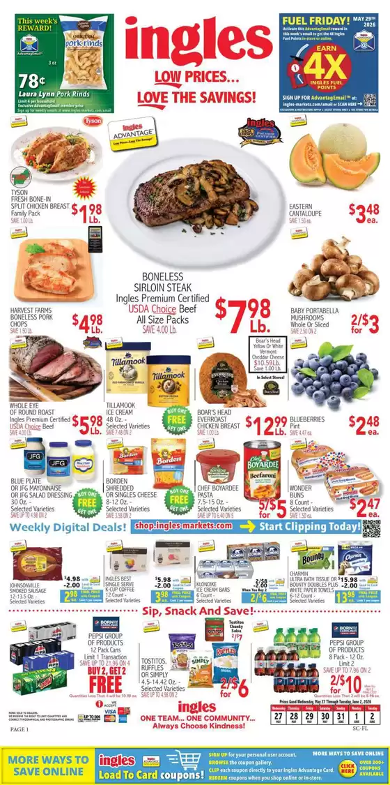 Ingles Markets catalogue | Great offer for bargain hunters | 2026-05-27T00:00:00.000Z - 2026-06-02T00:00:00.000Z